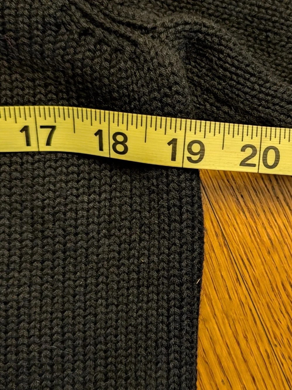 Vintage Lauren Ralph Lauren Y2K Military Cardigan Sweater Black Cotton Knit Sz L